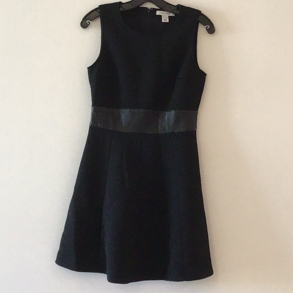 WHBM Elegant Black Sleeveless Dress